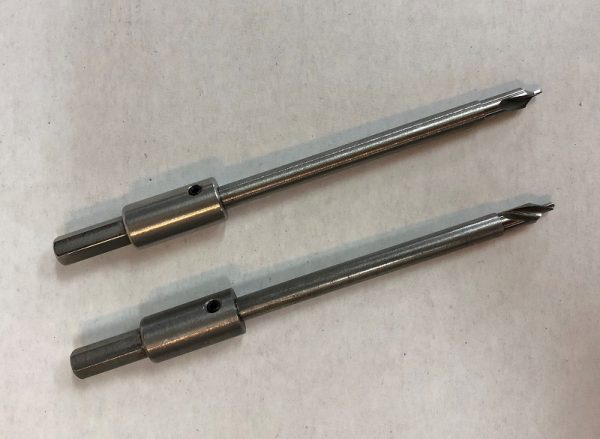 Flash Hole Deburring Tool, Hex Drive - Large, And Small